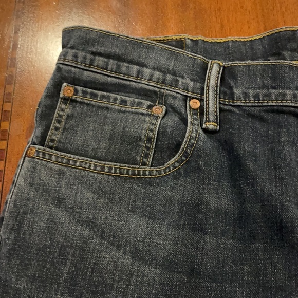 Levi’s blue Jean shorts 569 size 34 - Picture 3 of 10